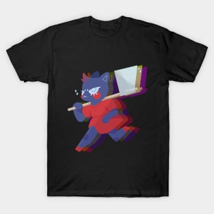 Cat with an axe T-Shirt